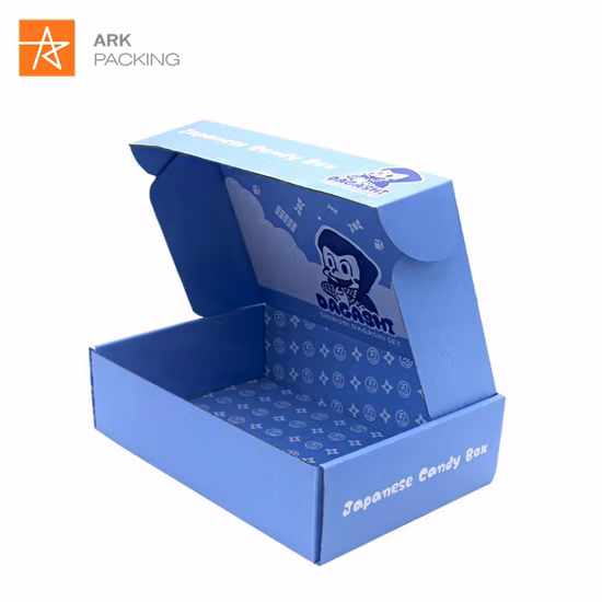 Foldable Corrugated Cardboard Empty Carton Apparel Gift Box for Clothes Garment Paper Boxes