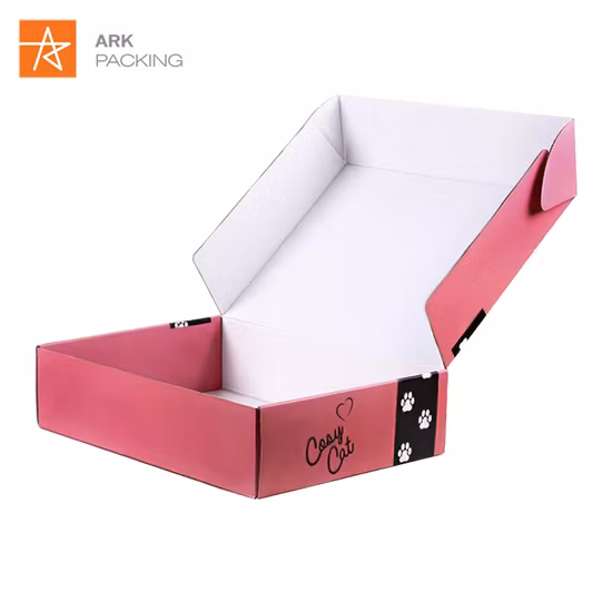 Foldable Corrugated Cardboard Empty Carton Apparel Gift Box for Clothes Garment Paper Boxes