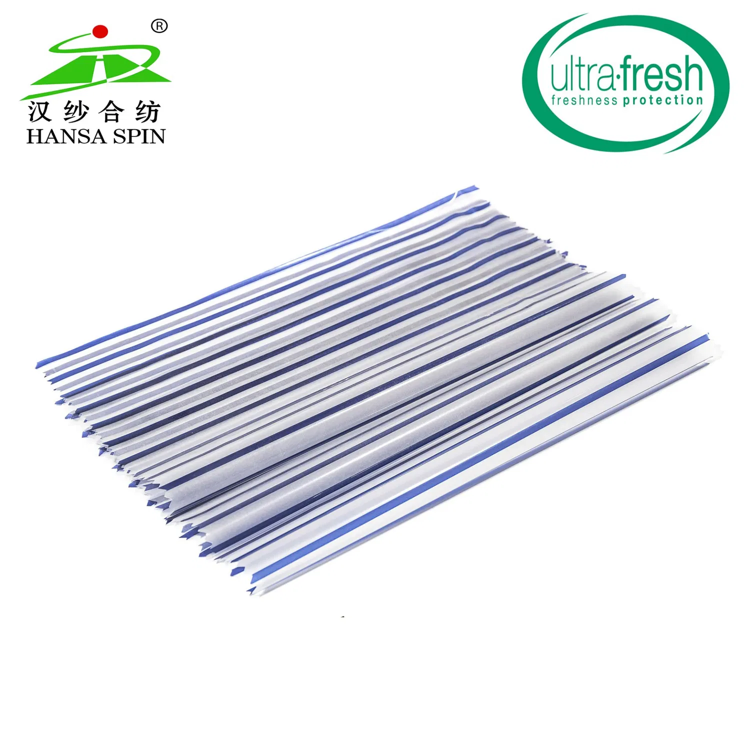 High Quality Waterproof Blue Stripes Printing TPU Film for Fashion Garment