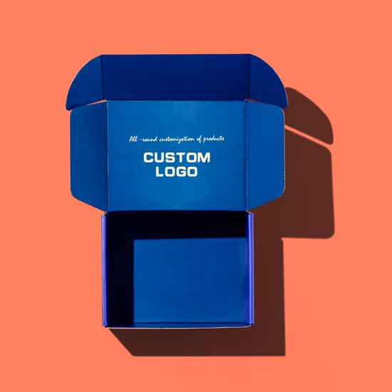 Wholesale Garment Clothing Shipping Box Corrugated Cardboard Box Custom Printed Carton Mailer Box with Logo